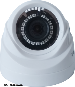 2.0MP 4in1 White Dome Indoor CCTV Camera